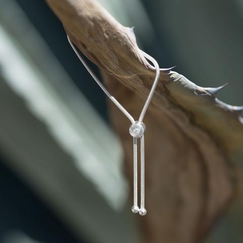 Sterling Silver Bolo Charm Bracelet - Ameeru Goods