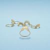 14 Karat Gold Plated Sterling Silver Sunburst Ring - Ameeru Goods