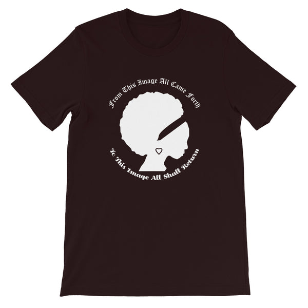 Ameeru Premium Afro Origins white text Short-Sleeve Unisex T-Shirt - Ameeru Goods