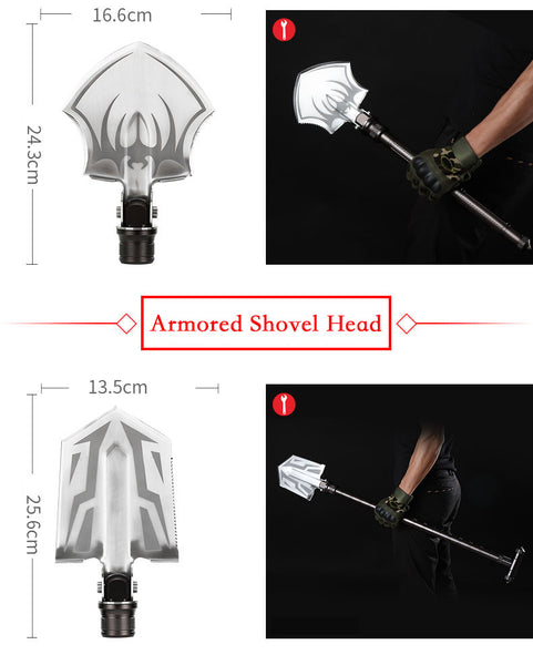 DIY Hiking Staff Multi-functional Emergency Tool - Ameeru Goods