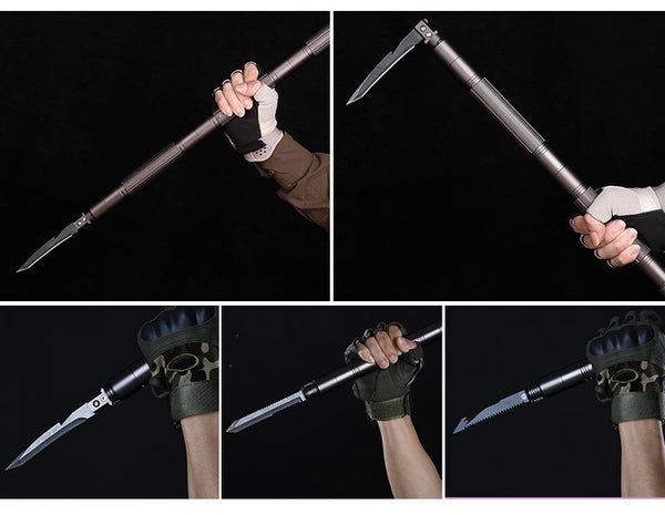 DIY Hiking Staff Multi-functional Emergency Tool - Ameeru Goods
