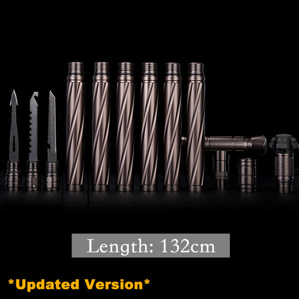 Hiking Staff Cane Multi functional Camping and Outdoor Emergency Tool - Ameeru Goods