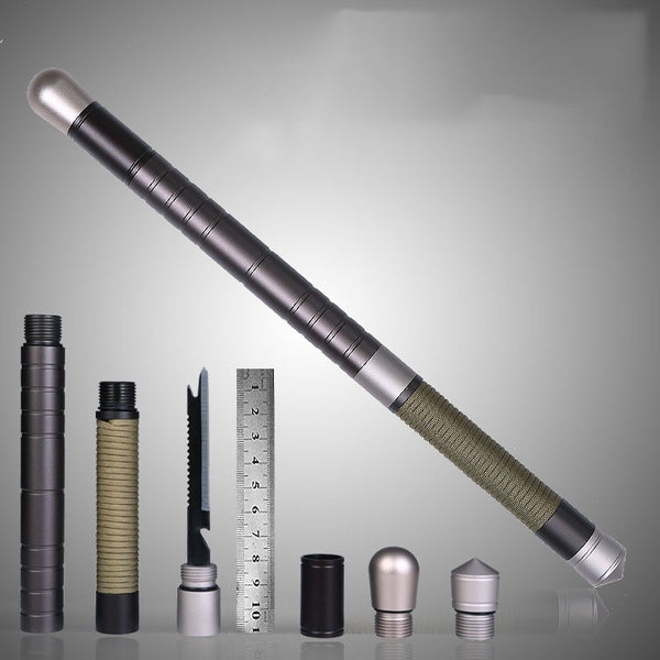 Hiking Camping, and Driving Short Staff Multifunctional Emergency Tool - Ameeru Goods