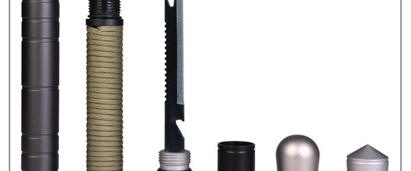 Hiking Camping, and Driving Short Staff Multifunctional Emergency Tool - Ameeru Goods