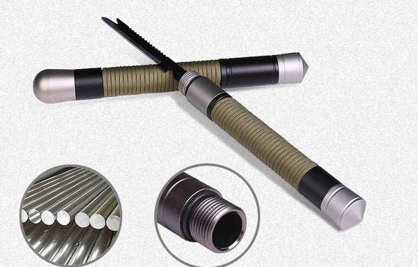 Hiking Camping, and Driving Short Staff Multifunctional Emergency Tool - Ameeru Goods