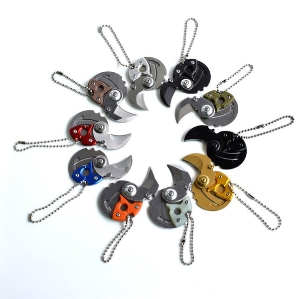 Portable Coin Shape Key Chain Folding Utility Tool - Ameeru Goods
