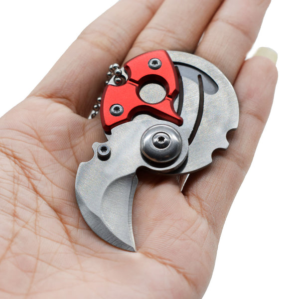 Portable Coin Shape Key Chain Folding Utility Tool - Ameeru Goods