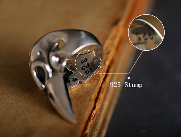 925 Sterling Silver Eagle Ring - Ameeru Goods