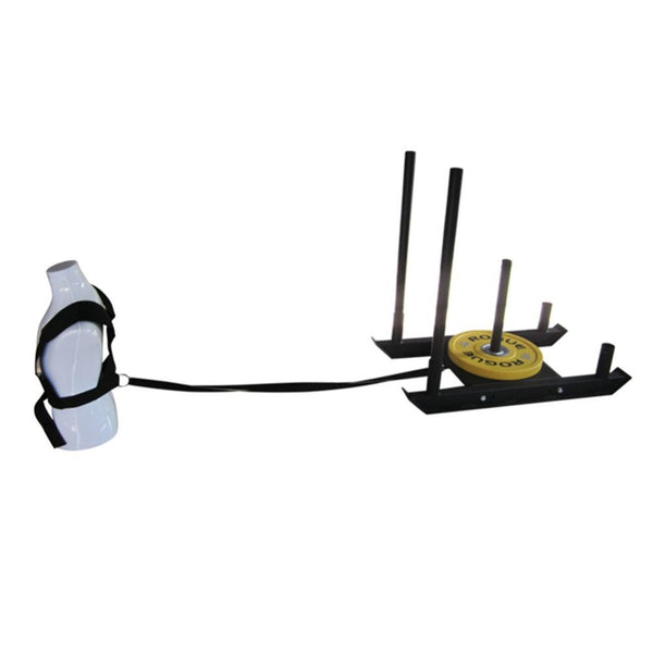 Weighted Sled Shoulder Harness Training Set for CrossFit, Bodybuilding, Speed, Power, Sports - Ameeru Goods