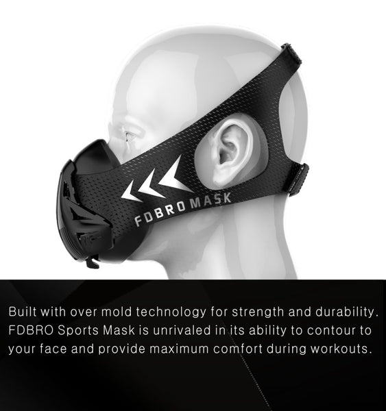 High Altitude training  sport mask, oxygen deprivation mask for high intensity training - Ameeru Goods