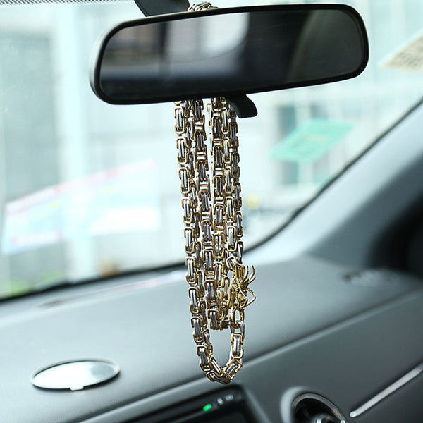 Steel Self Defense Bracelet or Necklace Dragon whip chain - Ameeru Goods