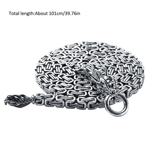 Steel Self Defense Bracelet or Necklace Dragon whip chain - Ameeru Goods