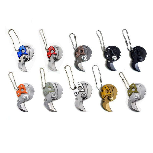 Portable Coin Shape Key Chain Folding Utility Tool - Ameeru Goods
