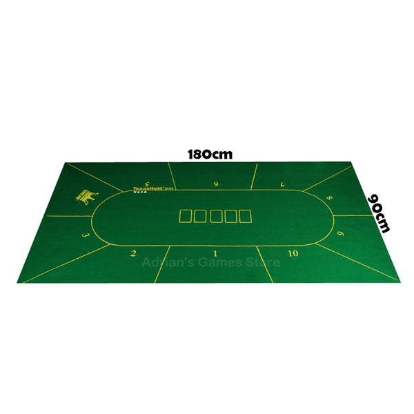 10 Player Texas Hold'em Table Cloth - Ameeru Goods