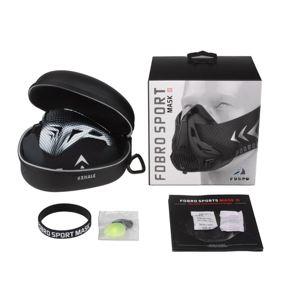 High Altitude training  sport mask, oxygen deprivation mask for high intensity training - Ameeru Goods