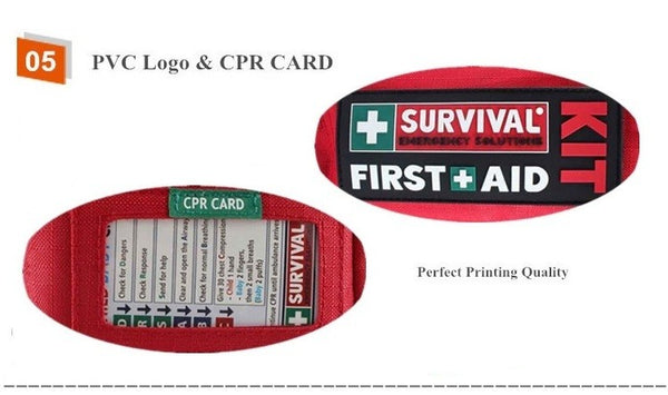 Survival First Aid Kit Medical Bag for Camping Office and or Vehicle emergencies - Ameeru Goods