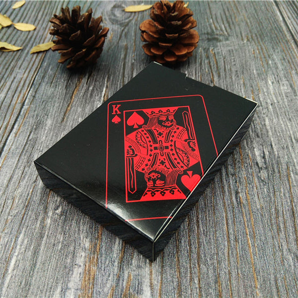 Metallic Styled Plastic Waterproof Playing Cards - Ameeru Goods