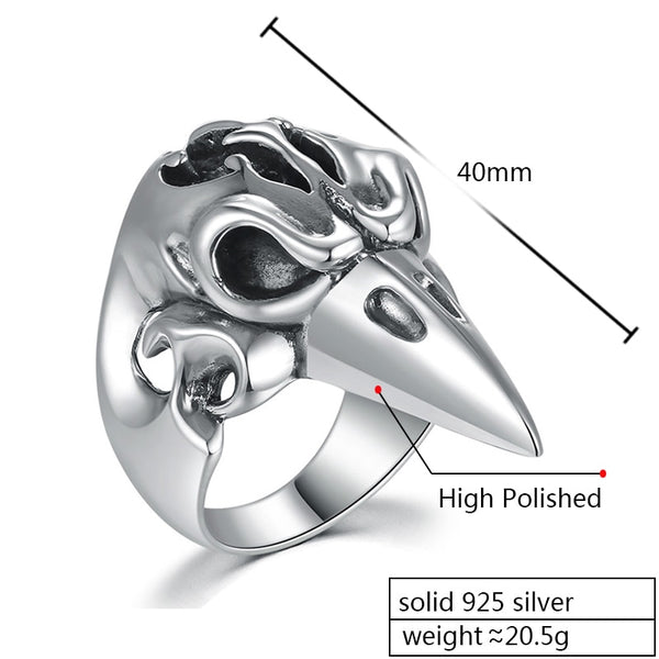 925 Sterling Silver Eagle Ring - Ameeru Goods