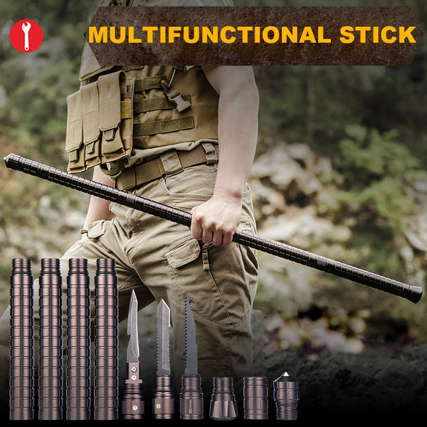 Hiking Staff Multifunctional Emergency Tool - Ameeru Goods