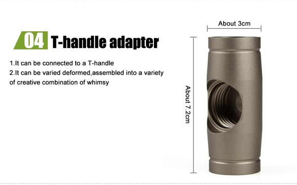 Multi-Function hiking vehicle and outdoor safety short rod - Ameeru Goods