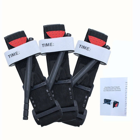 One Hand Emergency Tourniquet Strap with Quick Slow Release Buckle for Portable Emergency First Aid - Ameeru Goods