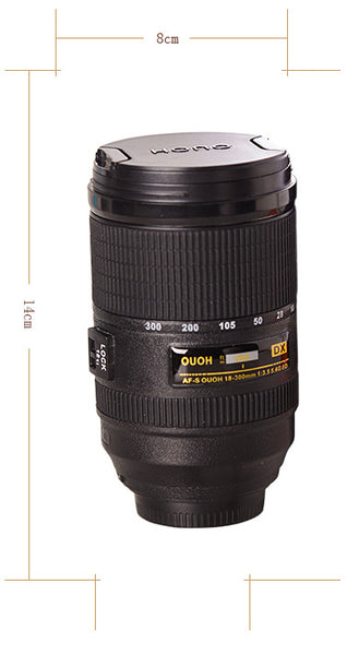 Camera Lens Self Stirring Coffee Cup - Ameeru Goods