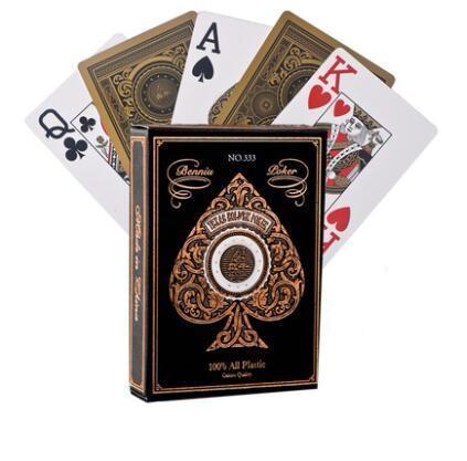 Gold Traditional Face Waterproof Playing Cards - Ameeru Goods